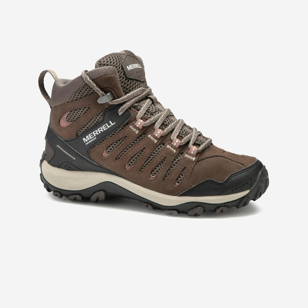 Hiking shoes - MERRELL CROSSLANDER MID WATERPROOF - women